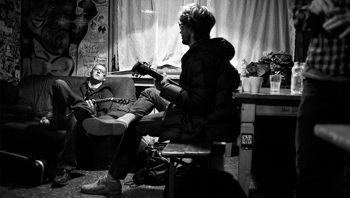 La Dispute Backstage im Undergroud Cologne, Foto: Mathias Schumacher